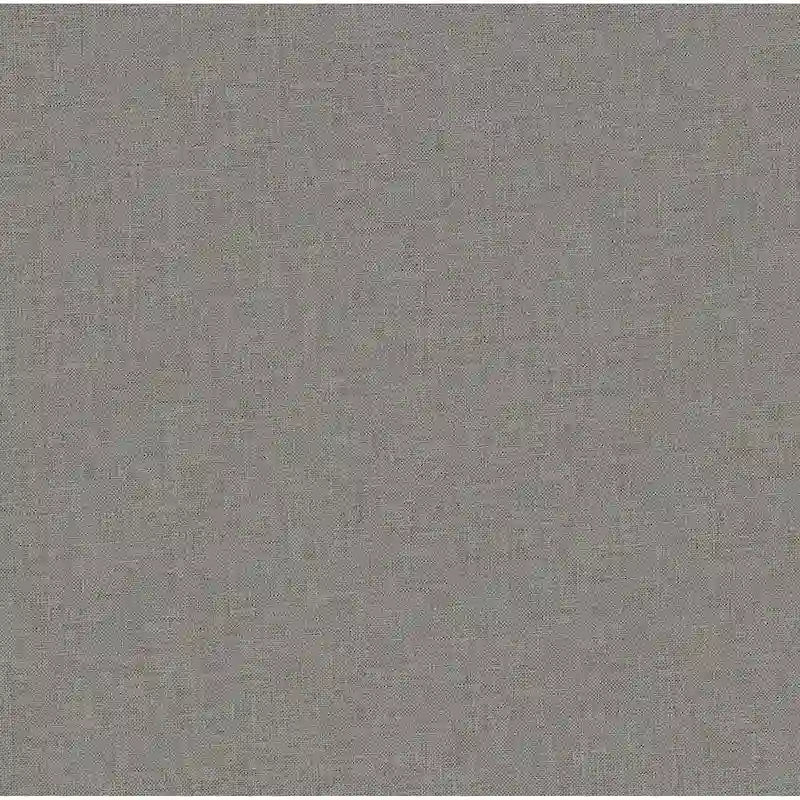 Banco tapizado de lino gris/beige con patas negras, 1 asiento