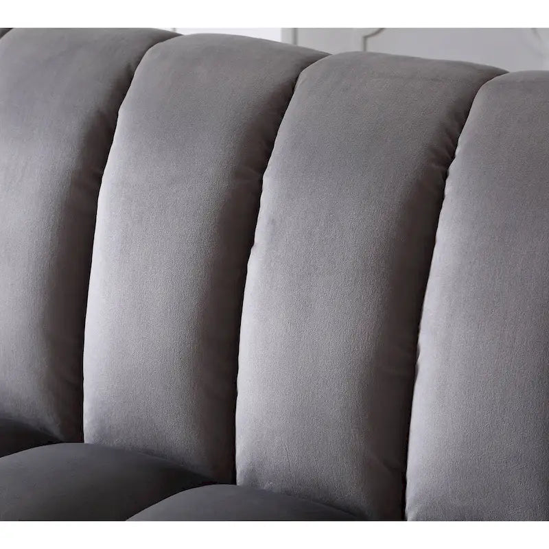Sofá Cama Convertible de Terciopelo con Almacenamiento – 2 Plazas, Multicolor