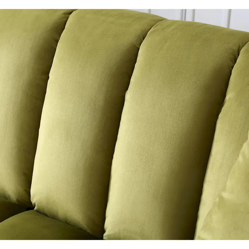 Sofá Cama Convertible de Terciopelo con Almacenamiento – 2 Plazas, Multicolor