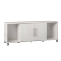 Banco zapatero Ivory Oak / Graphite Grey / Black Oak con asiento – Montaje para 2 personas