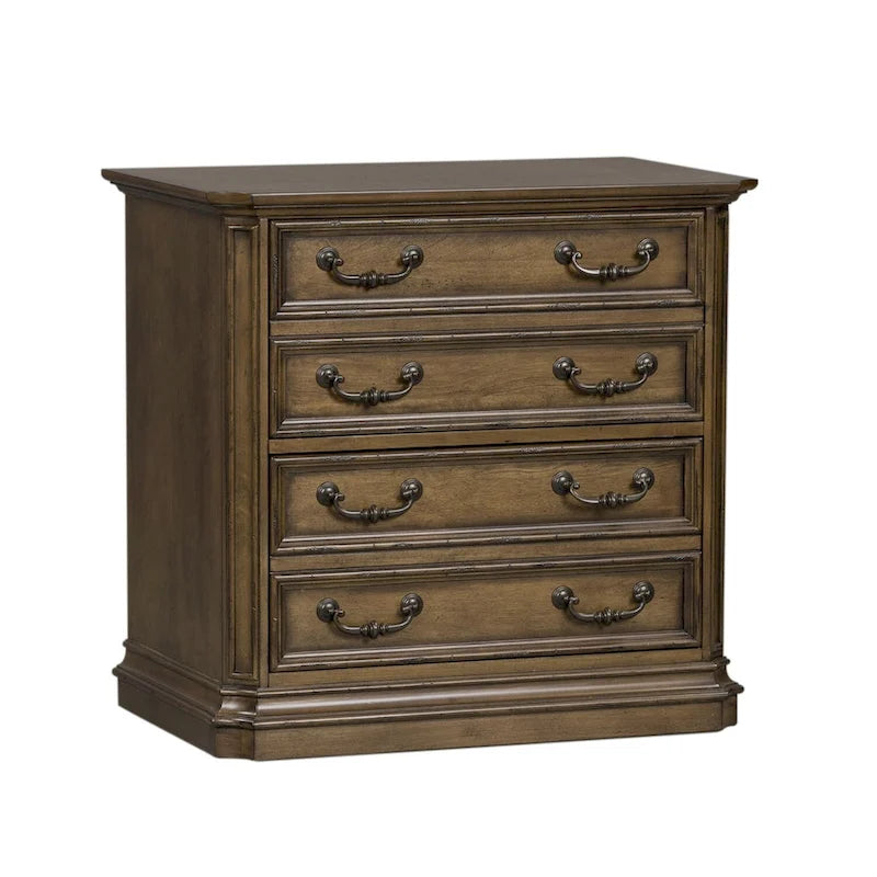 Archivador Lateral de 2 Cajones Antique Toffee – 1 Persona
