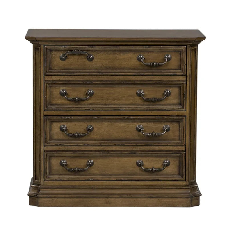 Archivador Lateral de 2 Cajones Antique Toffee – 1 Persona