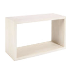 Mesa Consola Cubo Abierto Marrón, Estilo de 1 Estante