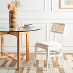 Silla de Comedor de Ratán (Negro / Natural / Azul Marino / Gris / Blanco) – Un Asiento