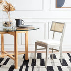 Silla de Comedor de Ratán (Negro / Natural / Azul Marino / Gris / Blanco) – Un Asiento