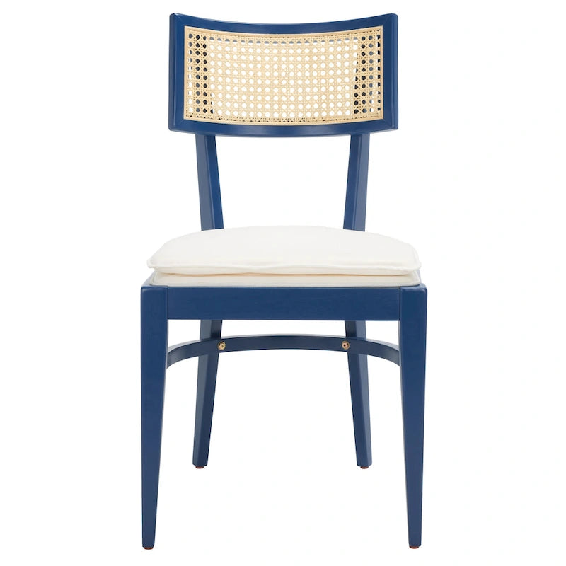 Silla de Comedor de Ratán (Negro / Natural / Azul Marino / Gris / Blanco) – Un Asiento