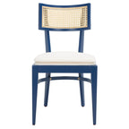 Silla de Comedor de Ratán (Negro / Natural / Azul Marino / Gris / Blanco) – Un Asiento