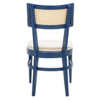 Silla de Comedor de Ratán (Negro / Natural / Azul Marino / Gris / Blanco) – Un Asiento