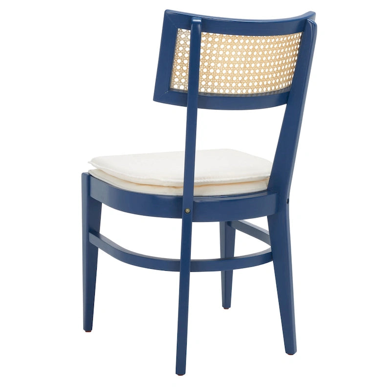 Silla de Comedor de Ratán (Negro / Natural / Azul Marino / Gris / Blanco) – Un Asiento