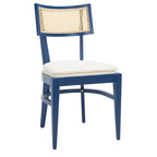 Silla de Comedor de Ratán (Negro / Natural / Azul Marino / Gris / Blanco) – Un Asiento