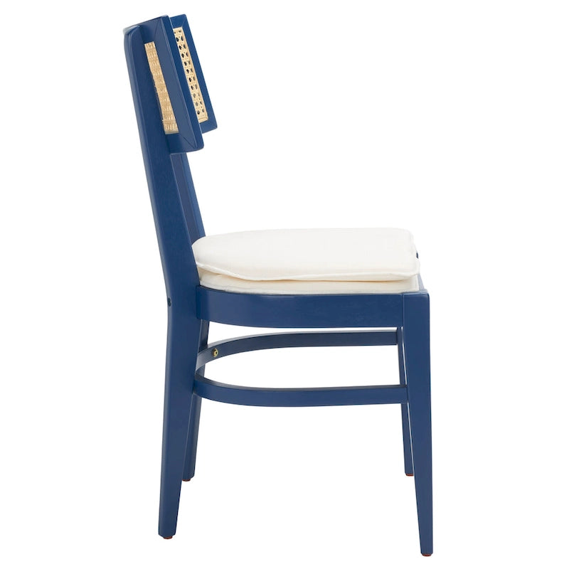 Silla de Comedor de Ratán (Negro / Natural / Azul Marino / Gris / Blanco) – Un Asiento
