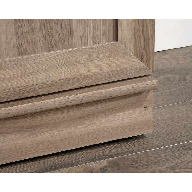 Armario de almacenamiento de 2 puertas Sienna Oak / Salt Oak